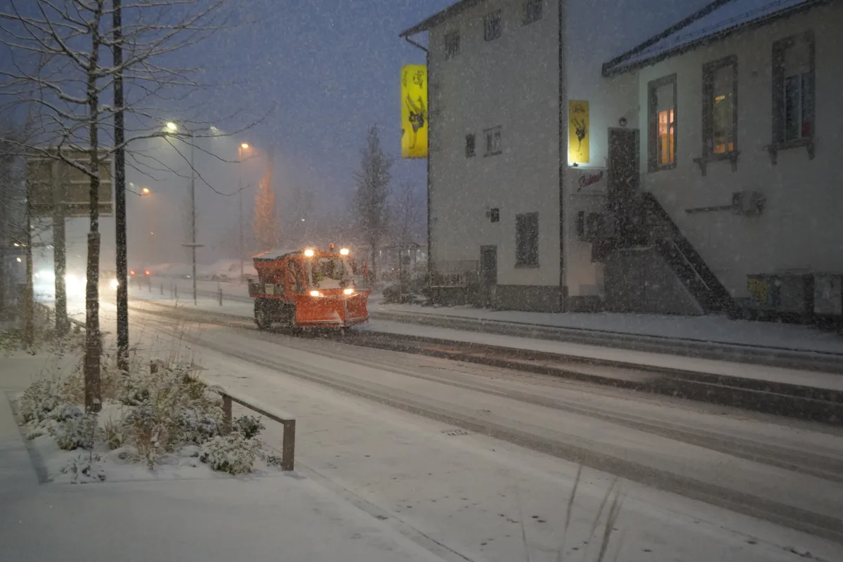 Wintereinbruch im November 2024.